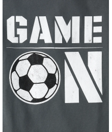 Childrens Place Grey Game On Tee
